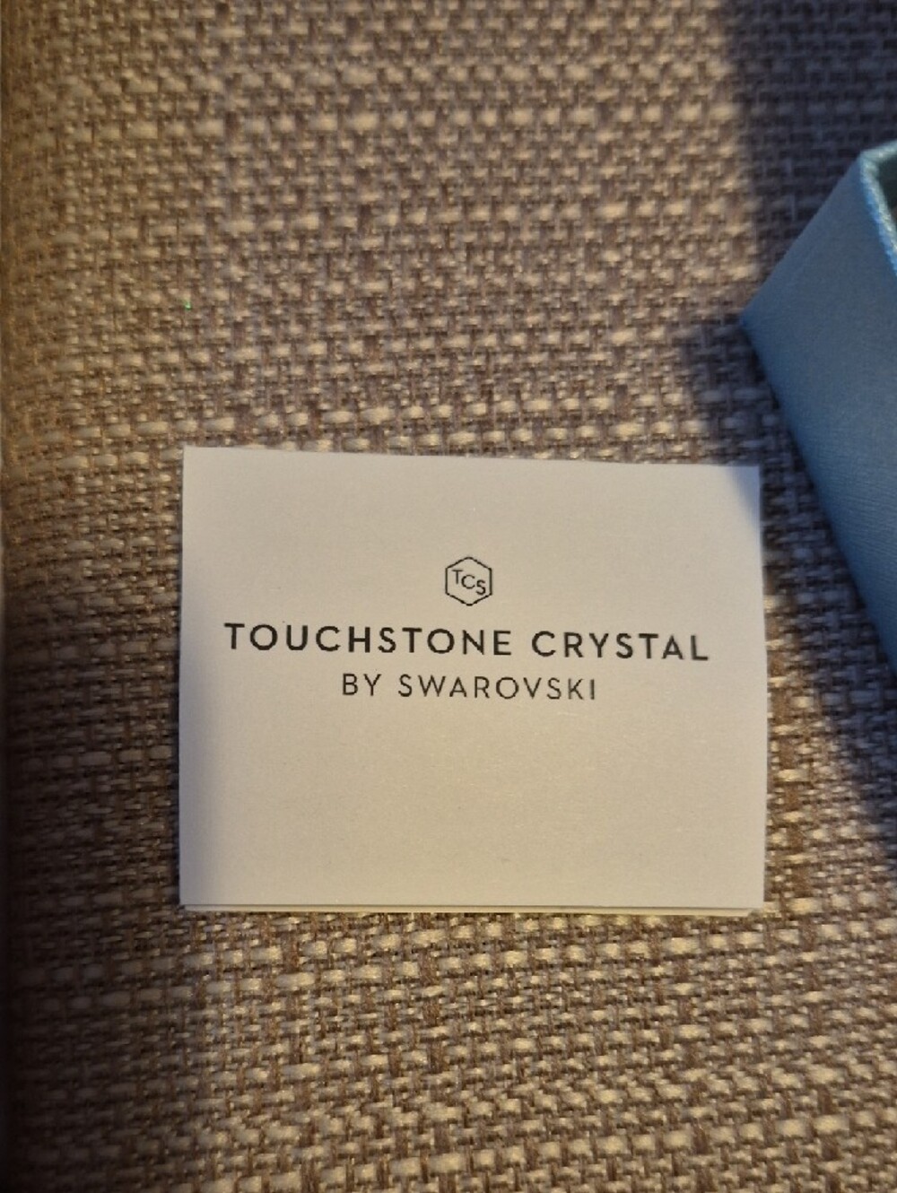 Touchstone Crystal Silver-Tone Clear Stud Earrings - Picture 3 of 3